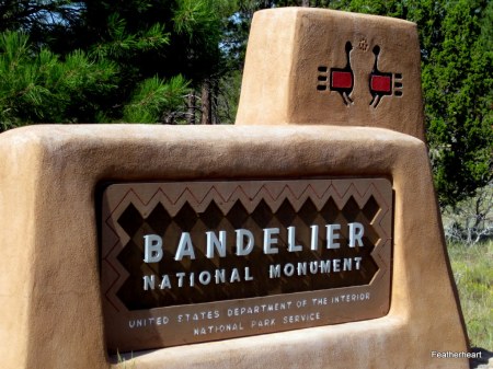 Entrance to Bandelier National Monument (New Mexico)